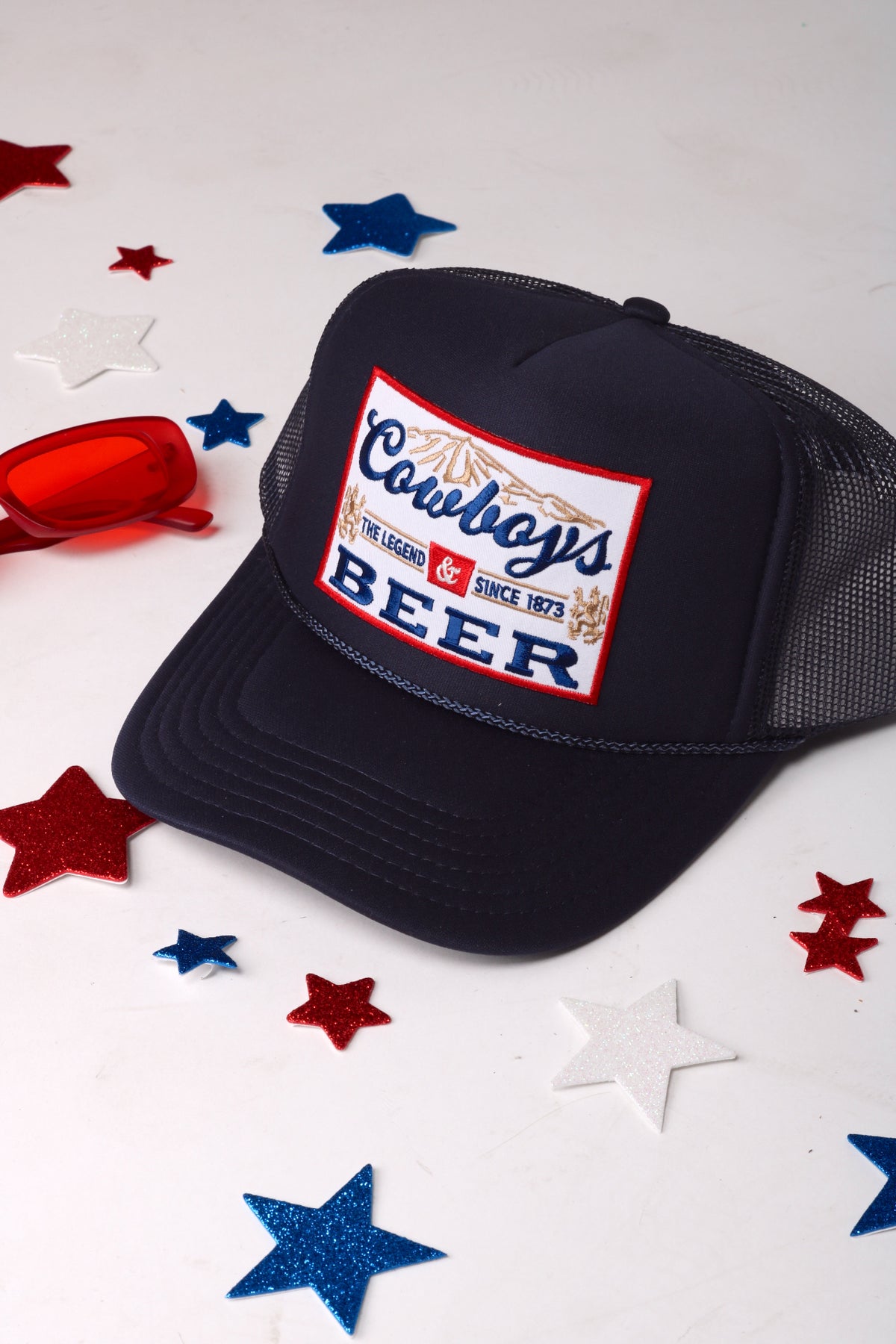 Cowboys and Beer Trucker Hat